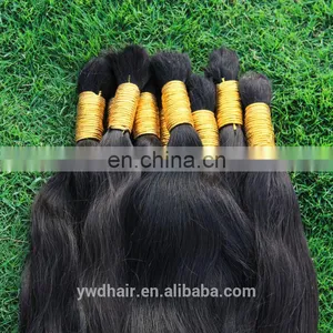 14-40inch Human Braiding Hair Bulk Virgin Braid Bulk Hair 1kg Unprocessed With Full Cuticle Unprocessed 8A Brazilian Virgin Hair thumbnail-5
