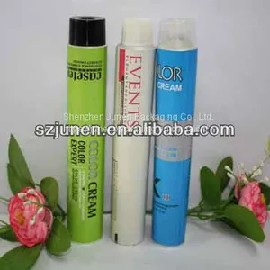 High Quality Aluminum Collapsible Hair Dye Packaging Tube thumbnail-1