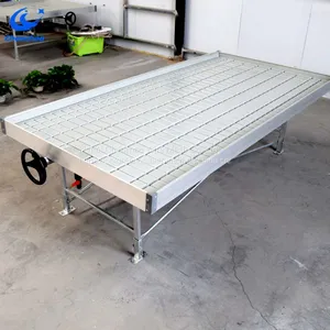 Greenhouse Plants Growing Rolling Bench Ebb and Flow Systems thumbnail-4
