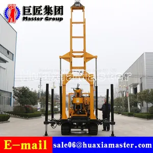 XYD-200 Portable Rotary Rock Core And Soil Drilling Rig Water Well Drilling Machine With Crawler thumbnail-1
