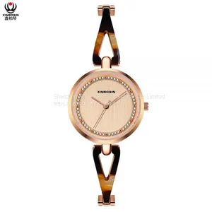 XINBOQIN Supplier Women Luxury Brands Fashion Original Quartz Acetate Watch thumbnail-1