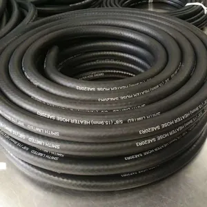SAE 20R3 D-2 Heater Hose 5/8 Inch 15.9mm Commercial Grade Heater Hose Internal Diameter : 5/8