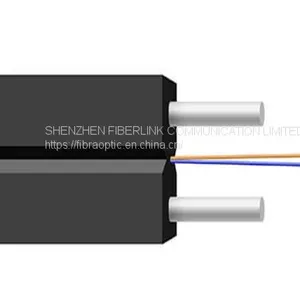 Best Selling Indoor Flat Drop Cable (GJXFH)-2 Fibers thumbnail-1