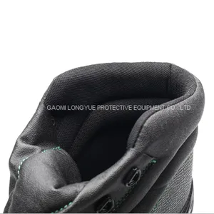 Hot Selling Cheap Genuine Leather Safety Shoes Oil Resistant Safety Shoes With Steel Toe thumbnail-4