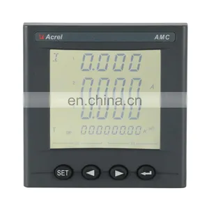 Acrel 300286.SZ AMC96-E4/KC LCD Display Three Phase Smart Energy Meter With Rs485 4DI/2DO thumbnail-4