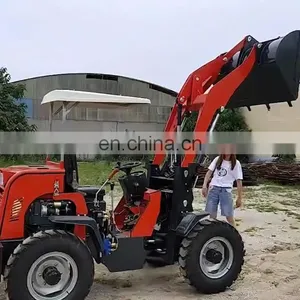 Chinese Four-drive Mini Loader for Sale thumbnail-1