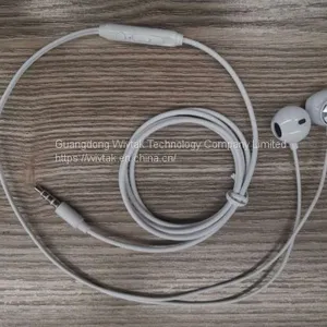 Factory Price OEM/ODM Wired Earphone Handsfree Mic Headphone In-ear Headset Water Proof Earbugs With Metal Resonantor thumbnail-1