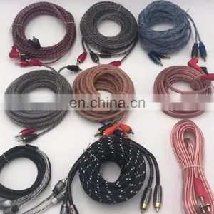 OFC RCA Cables Car Audio Rca Cables Length 17ft 4 Channel thumbnail-1