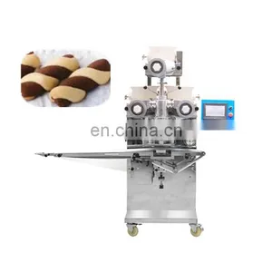 Automatic Striped Cookies Making Machine Chocolate Jam Filled Cookies Maker thumbnail-4