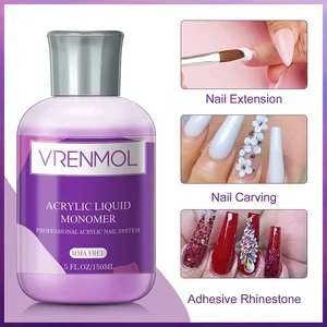 Odorless Acrylic Liquid Diy Acrylic Nail Liquid Nail Art Training thumbnail-2