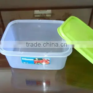 1400ml Square Plastic Food Storage Container, Storage Box thumbnail-2