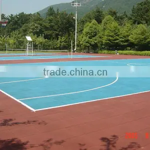 Non-slip Rubber Flooring Table Tennis Table thumbnail-4
