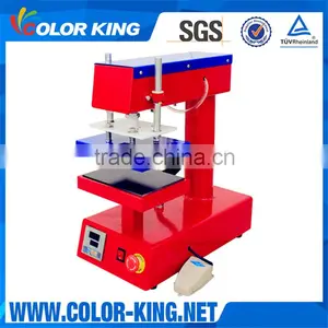 6"x8" Double Sided Pneumatic Heat Press Sticker Printing Machine thumbnail-5