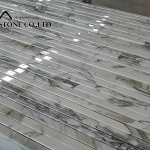 China Manufacturer Italy Calacatta White Marble Vanity Top Bathroom thumbnail-2