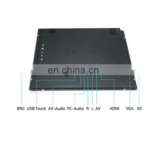15inch True Flat Capacitive Touch Screen Monitor Industrial Grade Metal Case Computer POS Display 1024x768 thumbnail-3