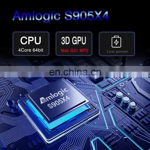 AV1 H96 MAX X4 Smart TV BOX Android 11 Amlogic S905X4 4GB 64GB 32GB Wifi 4K Set Top Box Media Player Customize Service thumbnail-2