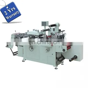 UTM420Z Automatic Adhesive Label Film Flatbed Die Cutting Machine, Flat Bed Roll Clear Sticker Tape Punching Press Cutter thumbnail-1