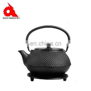 China Manufacture High Quality Cast Iron Teapot Warmer Tea Pot Teapot thumbnail-4