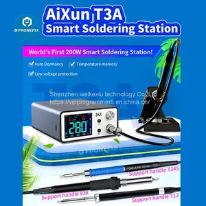 AIXUN T3A Soldering Station With 936 T12 T245 Handles Iron Tips thumbnail-1