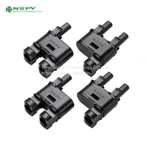 MC 2 Pin Solar Connector T Branch pv Connector DC Connector Ip68 thumbnail-1