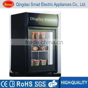 Upright Freezer Small Ice Cream Display Freezer Table Top Mini Freezer thumbnail-2