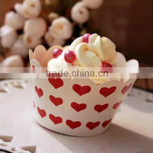 Green Loving Flower Paper Muffin Cup thumbnail-6