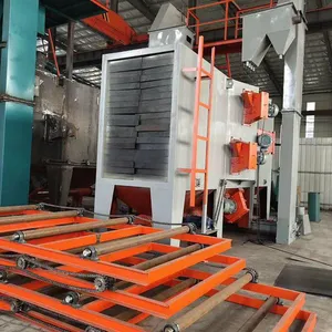 Roller Through Shot Blasting Machine for Large-scale Steel Structure Rust Removal, Efficient and Energy-saving thumbnail-1