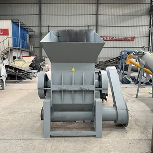 Plastic Crusher Manufacturer 600 Type Plastic Bottle Crusher Black Plastic Frame Powder Machine thumbnail-3