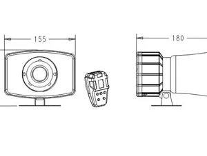 Electronic Horn/car Alarm/ Siren/speaker/Five Tone Adjustable（Wechat:13510231336） thumbnail-2