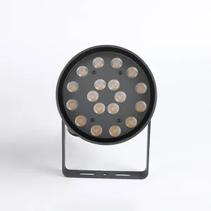 Outdoor Floodlight for Illuminating Trees, 18w Circular Light With Rgbw Four-in-one Function, Power and Illumination Effect thumbnail-3