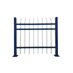 High-quality Classic Galvanized Steel Fence With Thickened Design in European Style Suitable for Garden Villas and Parks thumbnail-2