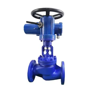 Manufacturer Direct Sales Corrugated Pipe Globe Valve Electric Globe Valve thumbnail-3