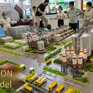 Customized Production of Solid Waste Treatment Equipment Sand Table Models and Environmental Protection Equipment Sand Table Models thumbnail-3