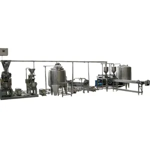 2ton per Hour Peanut Butter Machine/industrial Food Bean Jam Making Machine/fruit Apple Jam Machine thumbnail-1