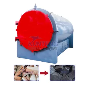 Solid Waste Small Carbonization Furnace Wood Charcoal Making Machine Carbonization Furnace EPC thumbnail-1