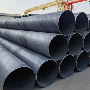 Large Diameter 800mm 1000mm Carbon Steel SSAW Spiral Welded Pipe thumbnail-1