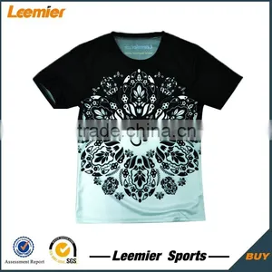 Men O-neck t Shirt 100% Polyester thumbnail-1