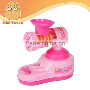 China Manufacturer Kids Play House Furniture Toys Mini Appliances Toys Meat Grinder With Light thumbnail-1