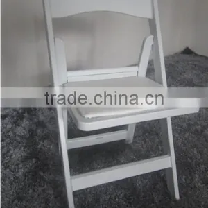 Elegant Folding & Padded Resin Wimbledon Wedding Chair thumbnail-2