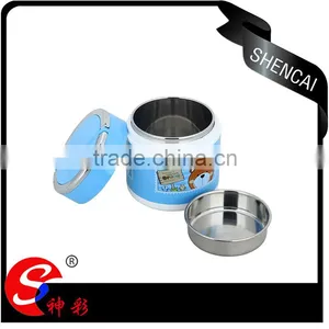 Stainless Steel Bento Food Warmer Container/ Bulk Layered Lunch Box Thermal thumbnail-1