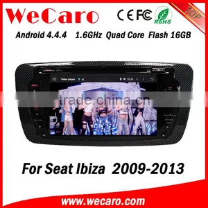 Wecaro WC-SI7004 Android 4.4.4 Car Stereo 2 Din Car Multimedia System for Seat Ibiza 2013 Stereo Mirror Link 2009-2013 thumbnail-1