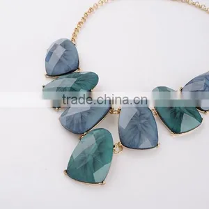 Newest Design Fashion Women Jewelry Charm Chunky Necklace Spring and Summer Necklace thumbnail-3