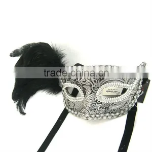 Silk Lint Hand Paint Mask For Easter Venice Style thumbnail-1