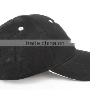 Custom Unisex Curve Brim Baseball Cotton Hat and Cap thumbnail-4