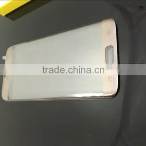 0.33mm 3D Full Size Brushed Electroplating Tempered Glass Screen Protector Film for Samsng S7 Edge thumbnail-4