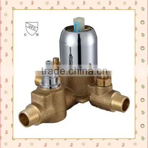 A Themostatic Mixing Valvve for Bathroom Shower Plumbing thumbnail-1
