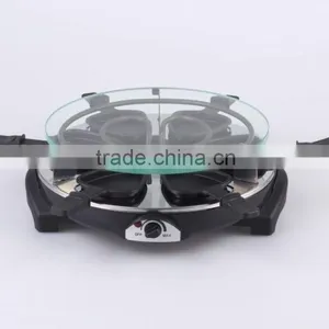 900W Raclette Grill With Temperature Thermostate For 6 Persons RG-206 WITH Stone Plate thumbnail-4