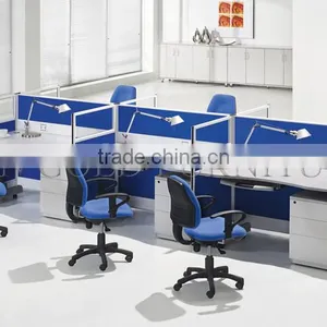 Modern 6-seat Workstation, Office Partition ( SZ-WS001) thumbnail-1