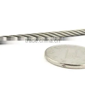 6X19W+IWS 8.0mm Galvanized Steel Wire Rope thumbnail-1
