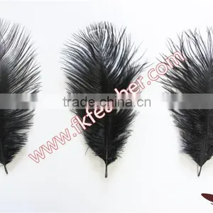 Cheap Craft Feather Black Ostrich Feathers Fabric For Wedding Decorations And Party Rnament thumbnail-5